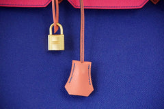 Birkin 40 Bag Tri Color HSS Brushed Gold Hardware