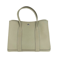 Garden Party 36 Bag Sage Negonda Leather with Palladium