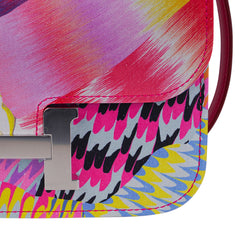 Limited Edition Mini Constance 18 Bag Marble Silk with Palladium Hardware
