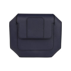 Limited Edition Octogone Pochette Clutch Bag Blue Indigo Epsom Leather