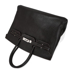 Birkin 35 Bag Cocoan Brown Chevre Leather with Palladium Hardware