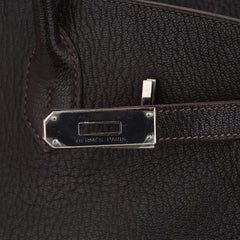 Birkin 35 Bag Cocoan Brown Chevre Leather with Palladium Hardware