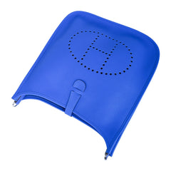 Evelyne GM Bag Blue Hydra Clemence Leather with Palladium Hardware