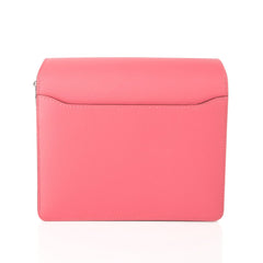 Mini Roulis Bag Rose Azalee Pink (Convertible Shoulder to Crossbody)