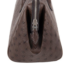 Limited Edition Bombay 27 Bag Marron Fonce Ostrich Small Model