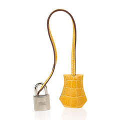 Birkin Touch 30 Bag Jaune Ambre Crocodile / Togo Limited Edition