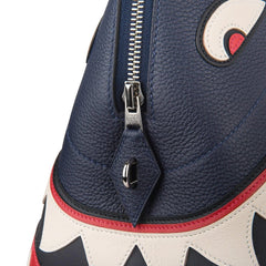 Limited Edition Bolide 40 Bag Runway Shark Monster Blue Indigo