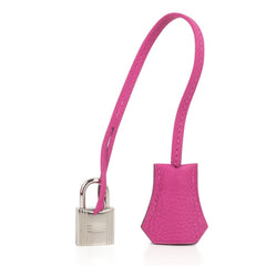 Birkin 30 Bag Rose Pourpre Pink Togo Palladium