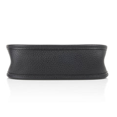 Mini Evelyne TPM Bag Black Clemence Leather with Gold Hardware