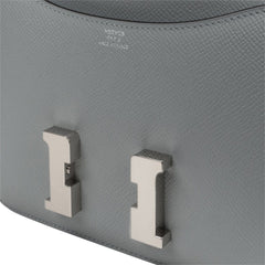 Constance 18 Bag Blue Glacier Epsom Palladium Hardware New