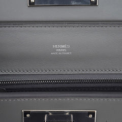 Mini 24/24 21 Bag Gris Meyer Evercolor & Swift Leather with Palladium Hardware
