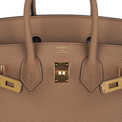 Birkin 25 Bag in Chai Togo Leather with Gold Hardware