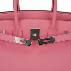 Birkin 30 Bag Rose Confetti Epsom Leather with Palladium Hardware