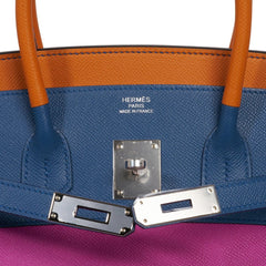 Sunset Rainbow Sellier Birkin 35 Limited Edition Bag