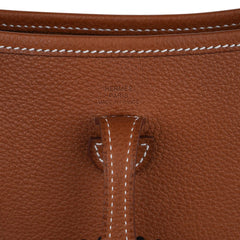 Evelyne TPM Fauve Barenia Faubourg Bag Gold Hardware