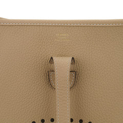 Evelyne PM Trench Bag Clemence Leather with Gold Hardware