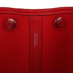 Garden Party 30 Bag Rouge Grenade Toile H Vache Hunter Palladium