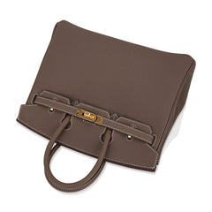 Birkin 25 Bag Etoupe Togo Leather with Gold Hardware