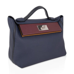 24 24 29 Bag Blue Nuit Indigo Bordeaux Kraft Palladium
