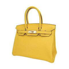 Verso Birkin 30 Bag Jaune de Naples & Gold Novillo Leather with Gold Hardware