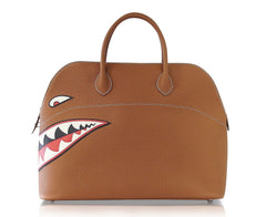 Bolide 40 Bag Men’s Runway Unisex Very Rare Limited Edition Monster Shark Bolide