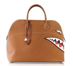 Bolide 40 Bag Men’s Runway Unisex Very Rare Limited Edition Monster Shark Bolide