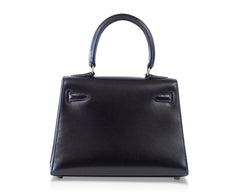 Kelly 20 Mini Sellier Vintage Bag Box Leather Gold Hardware