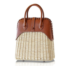 Limited Edition Bolide Bag Picnic Osier Wicker & Barenia Leather