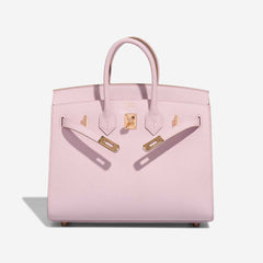 Birkin HSS 25 Epsom Mauve Pâle / Rose Sakura Golden Lock