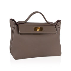 24/24 29 Bag Etoupe Togo / Swift Gold Hardware