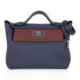 24 24 29 Bag Blue Nuit Indigo Bordeaux Kraft Palladium