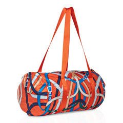 Bag Airsilk Duffle Cavalcadour 38 Orange Silk Limited Edition New
