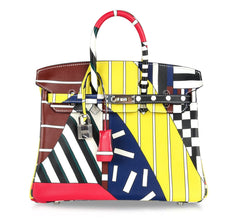 Birkin 25 Bag One Two Three and Away We Go Limited Edition Nigel Peake