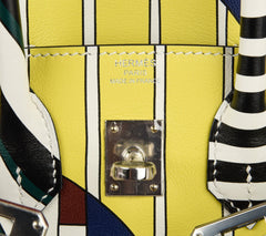 Birkin 25 Bag One Two Three and Away We Go Limited Edition Nigel Peake