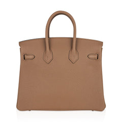 Birkin 25 Bag in Chai Togo Leather with Gold Hardware