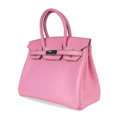 Birkin 30 Bag 5P Pink Epsom Palladium Hardware