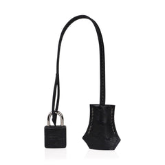 Birkin HSS 30 Bag Black (Noir ) Ostrich Palladium Hardware