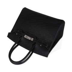 Birkin HSS 30 Bag Black (Noir ) Ostrich Palladium Hardware