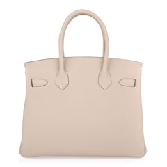 Birkin 30 Bag Craie Togo Leather with Rose Gold Hardware