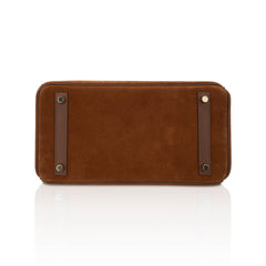 Limited Edition Birkin 30 Grizzly Bag Alezan Permabrass Hardware