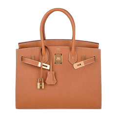 Birkin 30 Sellier Bag Gold Veau Graine Monsieur Laiton Limited Edition