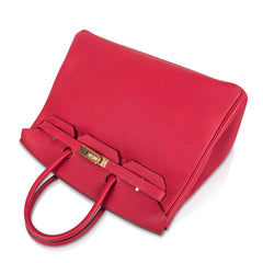 Birkin 35 Bag Vermillion Togo Leather with Gold Hardware