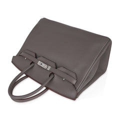 Birkin 35 Bag Etain Clemence Leather with Palladium Hardware