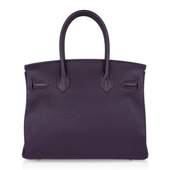 Birkin 30 Bag Raisin Rich Original Colour Gold Hardware Togo Leather