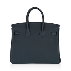Special Order HSS Birkin 25 Bag Vert Cypress Togo Leather with Rose Gold Hardware