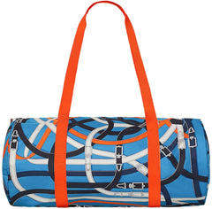 Airsilk Duffle Bag Cavalcadour 50 Blue Silk Limited Edition New