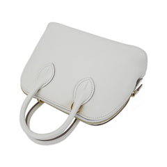 Mini Bolide 1923 Bag Verso Mushroom & Biscuit Evercolor Leather with Gold Hardware
