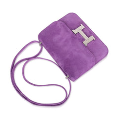 Constance Doblis Violet Clair 18 Limited Edition Bag Palladium