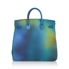Hac Cosmos Hac 40 Bag Blue Nuit Jaune de Naples Limited Edition