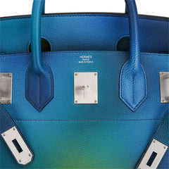 Hac Cosmos Hac 40 Bag Blue Nuit Jaune de Naples Limited Edition